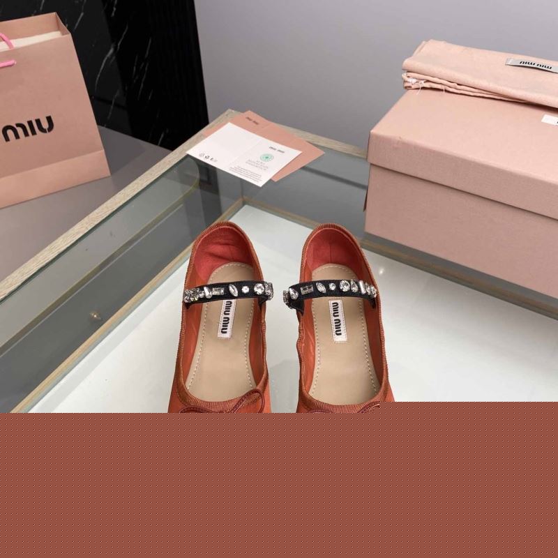 Miu Miu flat shoes